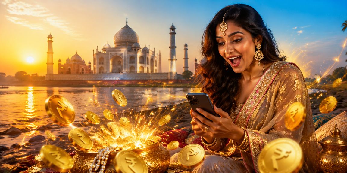 Indian mobile phone showing UPI app payment interface